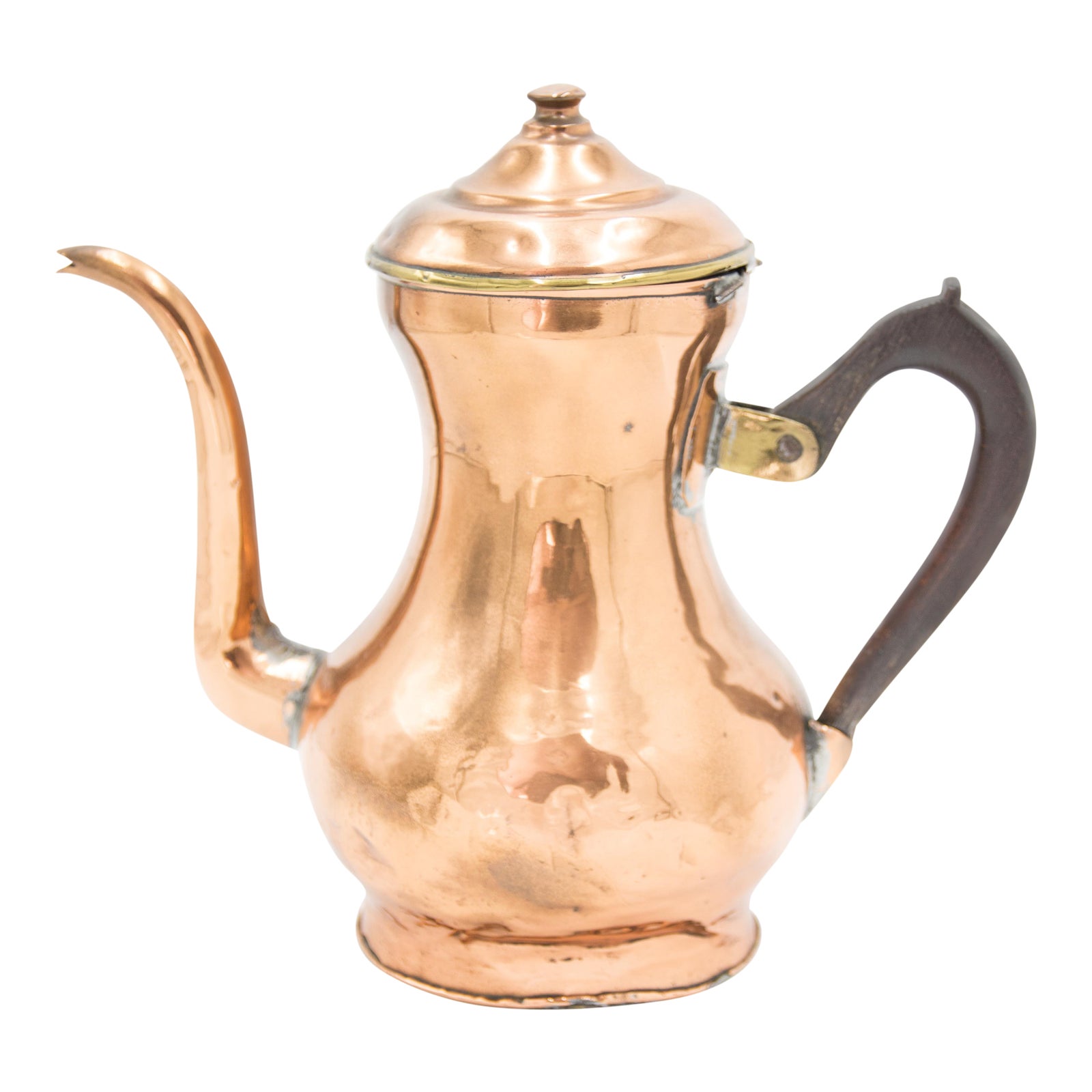 Antique English Copper Tea Kettle Chairish
