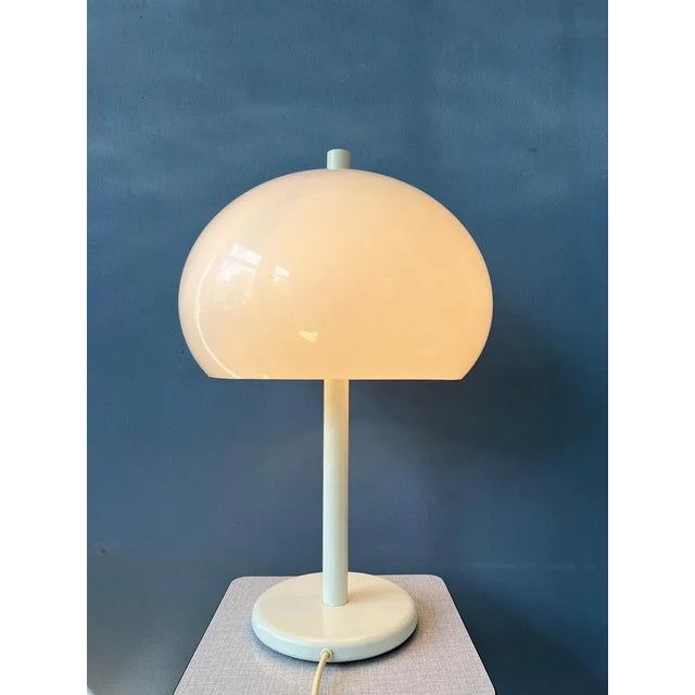 Vintage Mushroom Desk Lamp, 1970s For Sale - Image 3 of 11