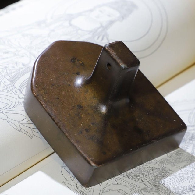 Asian Antique Tibetan Tsha Tsha Mould of Tsongkhapa, Himalayan Buddhist Art For Sale - Image 3 of 9