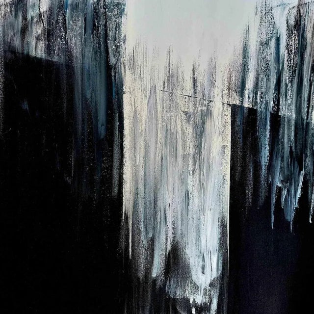 Mixed media painting realized by meriem delacroix in 2021. The artist" ok so a few weeks after the lockdown ended, there...