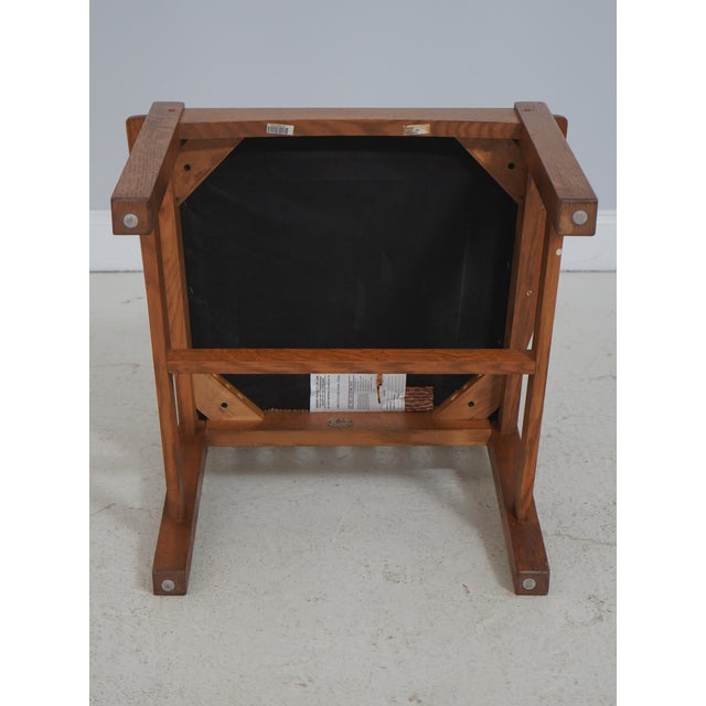 Pair of Stickley Mission Oak Cottage Armchairs For Sale - Image 15 of 18