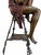 Art Deco Late 20th Century Art Deco Style Multi-Color Patinated Bronze "Champagne Girl" Sculpture After Ferdinando De Luca For Sale - Image 3 of 5