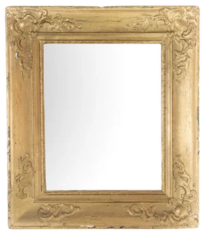 Gilt Wood Mirror, 1890s