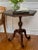 1930s French Carved and Book-Matched Walnut Burl Hexagonal Pedestal Table For Sale - Image 12 of 12