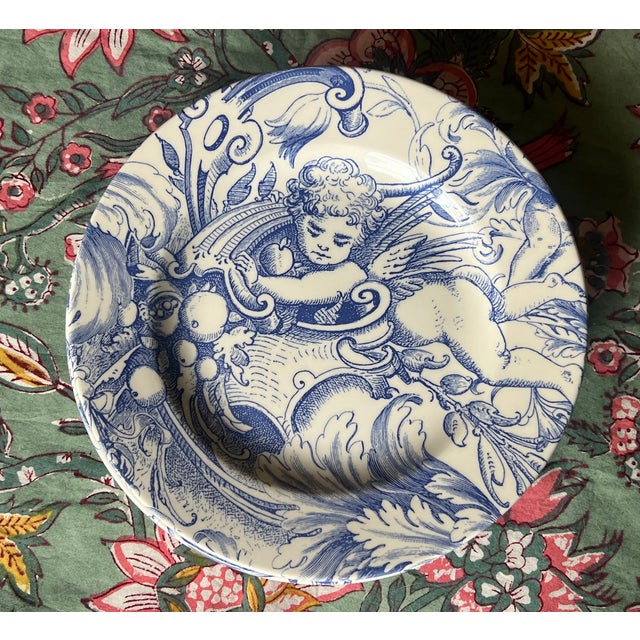 1990s Set of 5 Copeland & Garrett English Dessert or Salad Plates For Sale - Image 5 of 9