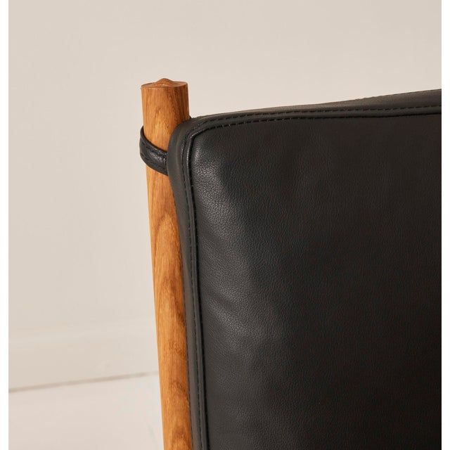 2020s Ole Wanscher Ow-149 "Colonial" Chair in Oak With Leather Cushions, Made by Carl Hansen and Son For Sale - Image 5 of 12