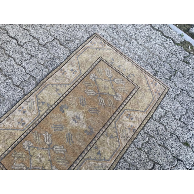 1960s 1960s Small Oushak Nomadic Style Rug For Sale - Image 5 of 11