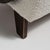 Mid-Century Modern 20th Century Czech Republic Deep Espresso Brown Upholstered Bench With Wool Boucle Top For Sale - Image 3 of 11