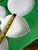Glass 1970s Collection of Milk Glass Leaf Design Serving Dishes- Set of 14 For Sale - Image 7 of 12