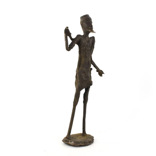 20th Century African Metal Figure For Sale - Image 9 of 9