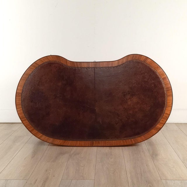 French Kidney-Shaped Desk, Circa 1880 For Sale - Image 11 of 12
