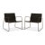 Set of Andreu World Trenza Metal Armchairs For Sale - Image 12 of 12