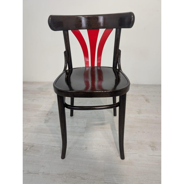 Vintage Ton 25 Chair in Beech, 1965 For Sale - Image 16 of 17