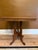 Antique Eastlake Victorian Oak Parlor Side Table With Carved Pedestal Base and Acorn Finial For Sale - Image 6 of 15