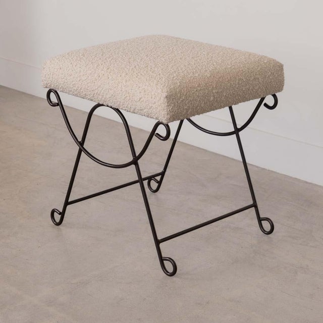 Panoplie Iron Loop Stool, Boucle For Sale - Image 4 of 10