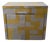 1970s Paul Evans Cityscape Chrome and Brass Bar Cabinet For Sale