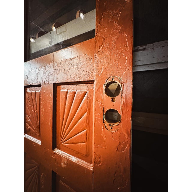 Mid-Century Four Panel Door For Sale - Image 10 of 17