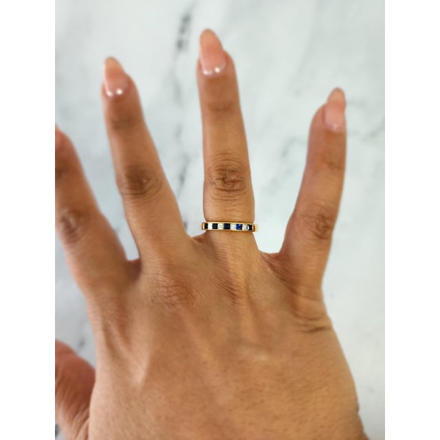 ♥ Product Summary ♥ Main Stone: Sapphire & Diamonds Approx. Total Carat Weight: .50cttw Diamond Color: H Diamond Clarity:...