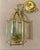 Vintage Lightolier Classic Style Hexagonal Brass Foyer Hanging Pendant Lantern For Sale In Pittsburgh - Image 6 of 7