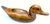 1984 Decoy Hand-Carved Signed California Butternut Wood "Ring Bill" Drake Duck For Sale - Image 9 of 14