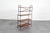 Mid-Century Scandinavian Iron and Teak Bookcase, 1960s For Sale - Image 11 of 17