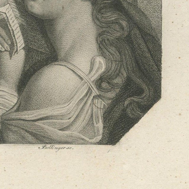 Friedrich Wilhelm Bollinger, Héloïse, 1820, Engraving For Sale - Image 6 of 12
