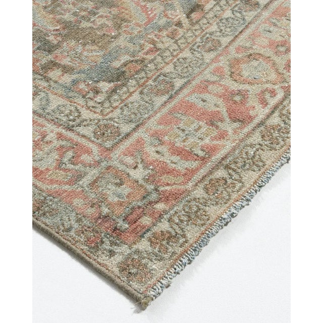 Textile 1940s Vintage Distressed Malayer Runner 3'1 X 12'9 For Sale - Image 7 of 12
