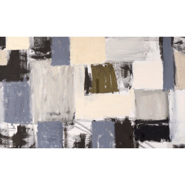 Abstract Expressionism Urban Geometric Abstract by Michael Pauker For Sale - Image 3 of 12