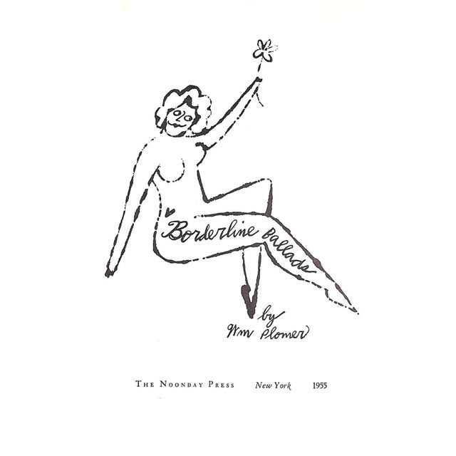 Traditional "Borderline Ballads" 1955 Plomer, William For Sale - Image 3 of 4
