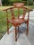 Fabulous Vintage Asian Hardwood Side Chairs With Mother of Pearl Inlay. These chairs are in good vintage condition with...
