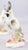 White Vintage Italian Majolica White Cockatoos Parrots Birds - A Pair For Sale - Image 8 of 13