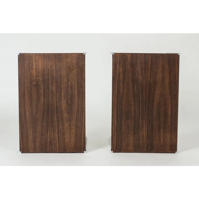 1960s Rosewood Side Tables by Uno & Östen Kristiansson for Luxus, 1960s, Set of 2 For Sale - Image 5 of 8