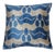 Contemporary Silk Velvet Ikat Pillow Cover Bohemian Pillow For Sale