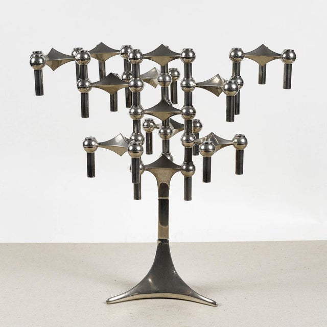 Orion Modular Candelabra by Fritz Nagel for BMF For Sale - Image 3 of 9