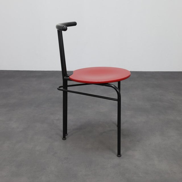 Postmodern Dining Chairs, 1980s, Set of 4 For Sale - Image 4 of 9