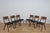 Set of 6 Polish dining chairs model Boomerang 229XB from Gościcińskie Furniture Factory in the 1960s. The frame of the...