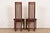 Frank Lloyd Wright Style Arts & Crafts High Back Dining Chairs, Set of Eight For Sale - Image 10 of 12