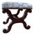 Antique William IV Mahogany Ottoman For Sale