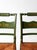 Wood Vintage Tell City Green Stenciled Chairs For Sale - Image 7 of 18
