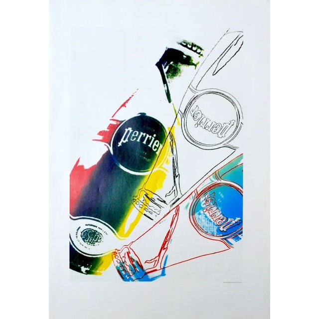 Artist: Andy Warhol Country: USA Title: Untitled – Perrier 9 Printed: Offset on luster paper 1999 Marks: Not signed nor...