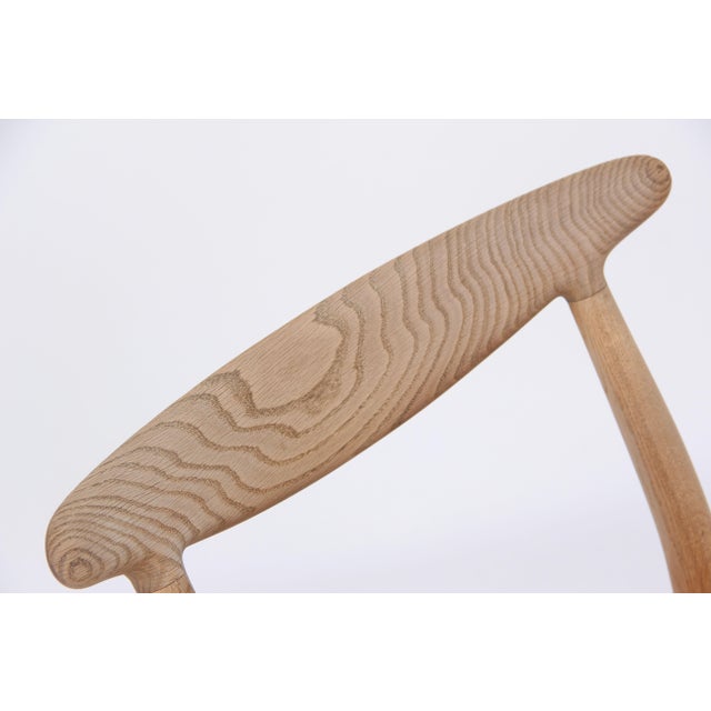 Oak W1 Dining Chairs by Hans J. Wegner for C. M. Madsen, Denmark, 1950s, Set of 6 For Sale - Image 14 of 17