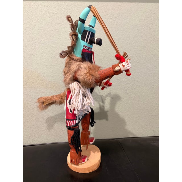 18" Vintage Native American Kachina "Whipper's Uncle" by R. Mendoza For Sale In Reno/Lake Tahoe - Image 6 of 6