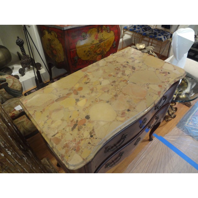 Brown 19th Century French Louis XV Style Commode For Sale - Image 8 of 13