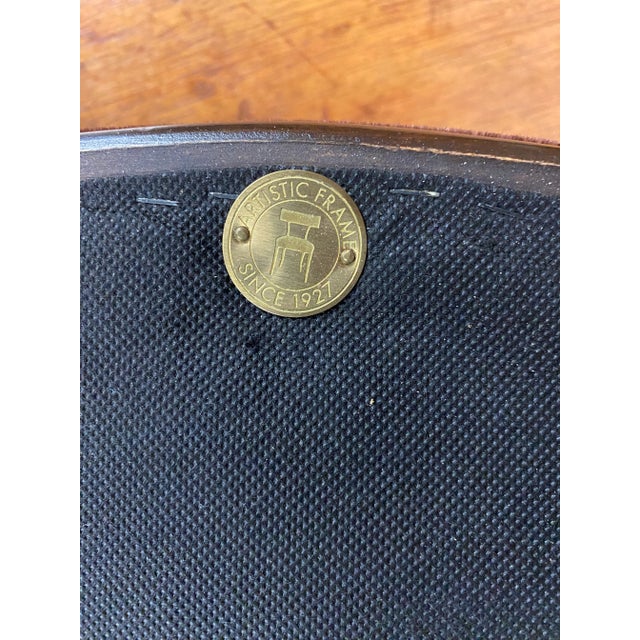 Pair of Artistic Frame Traditional Velvet Dining Chairs For Sale In New York - Image 6 of 7