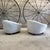 Ivory Pair of Vintage 1950s French-Style Plush Ivory Lounge Chairs After Royere For Sale - Image 8 of 13