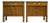 Mid Century Transitional Nightstands by Henredon - A Pair For Sale