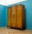 Vintage Art Deco Burr Walnut Triple Door Wardrobe, 1930s For Sale - Image 3 of 15