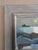 Paint Mid-Century Modern 'Moonlit Sea' Vintage Original Abstract Coastal Landscape Oil Painting, Framed For Sale - Image 7 of 14