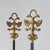 Large 19th Century Andirons in Brass with Birds, 1920s, Set of 2 For Sale - Image 6 of 13