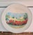 Charming large ceramic centerpiece bowl by Ceramica Cuore, designed and made in Italy. The wide, shallow bowl features a...